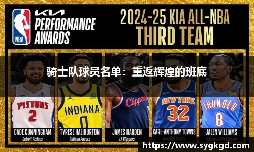 骑士队球员名单：重返辉煌的班底